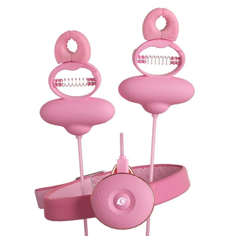 vibrating nipple clamp Nipplettes Rechargeable Nipple Clamps main image 1