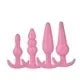 4 Sizes Anal Plug Adult Sex Products Crystal Butt Plug Stimulator Sextoy Anal Dildo Toys Anal Sex Toys for Men Women Gay Unisex