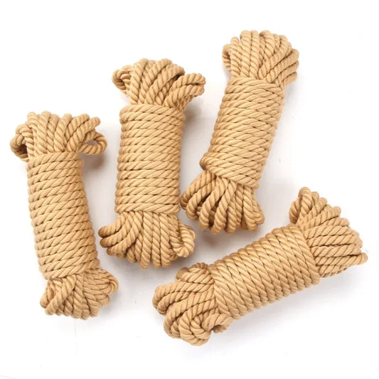5M 10M Silk Restraints Handcuffs Sexy Binding Rope for Women Couples Bdsm Body Bondage Shibari Flirting Erotic Accessories
