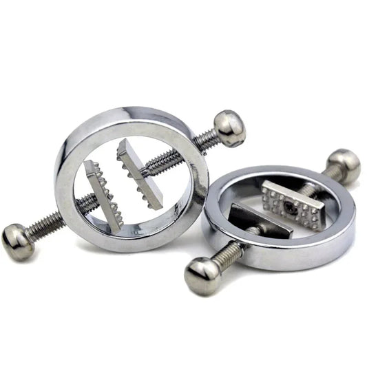 6 Types Metal Breast Nipple Clamps Clips Nipple Stimulator RolePlay Slave BDSM Bondage Adult Restraint Sex Toys Game for Women