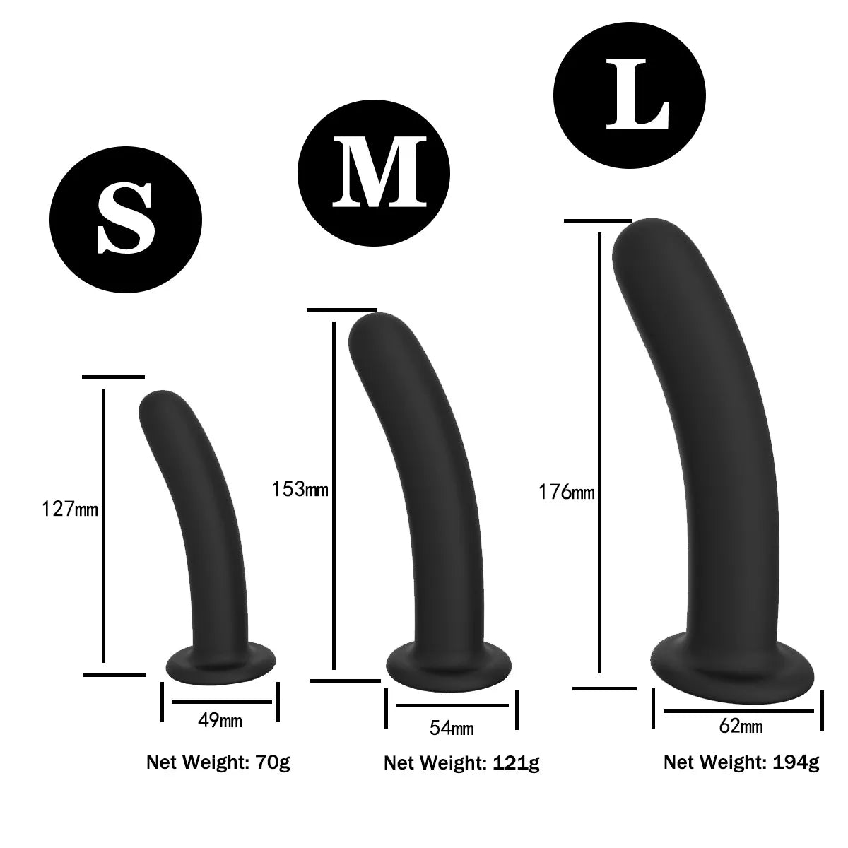 Anal Plug High Quality Silicone Anal Plugs Bullet Anal Sex Toys for Wo –  GXLOCK Store