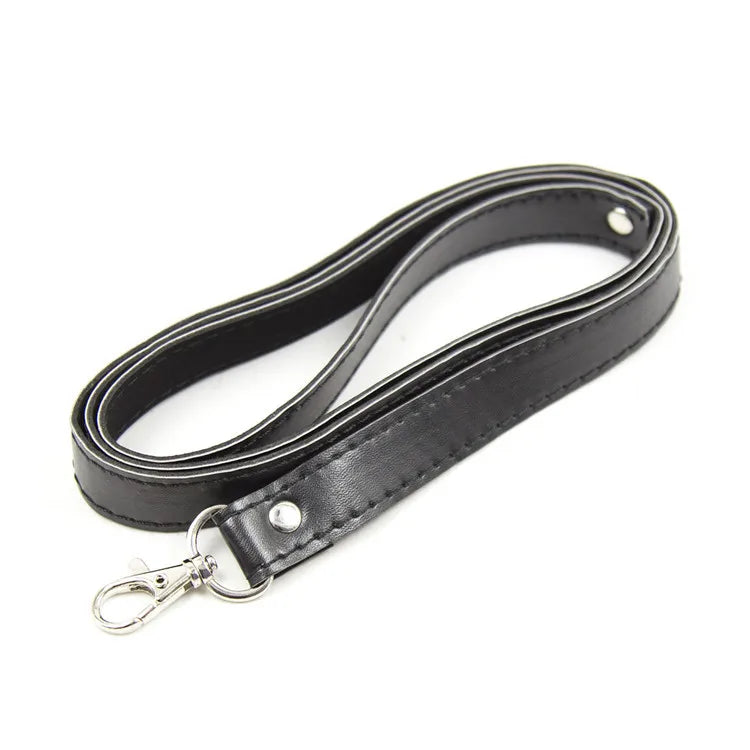 BDSM Sexy Pink PU Leather chain Sex Collar & Leash Bondage Toys For Sex Love Games cosplay Erotic Posture ,Juguetes Eroticos