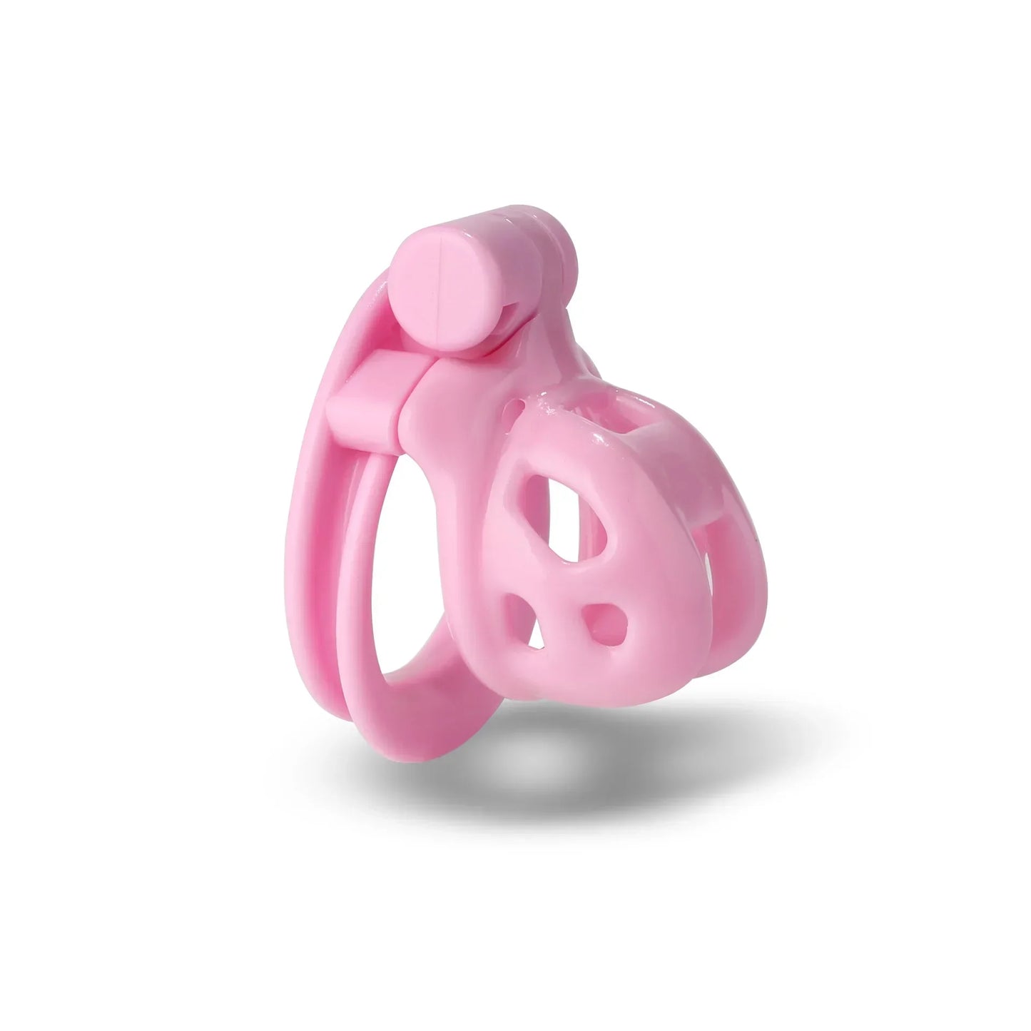 Bdsm Mini Male Chastity Penis Device Chrome CBT Slave Gay with Curved Lock Ring,정조대 Men Cuckold Lockdown Cage Restraint Holder