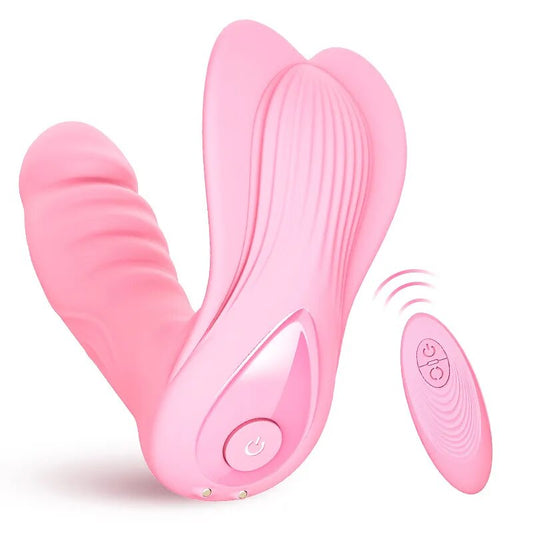 Butterfly Wireless Remote Control Penis Vibrator G Spot Clitoris Stimulator Dildo Vibrating Panties Sex Products toys for Women