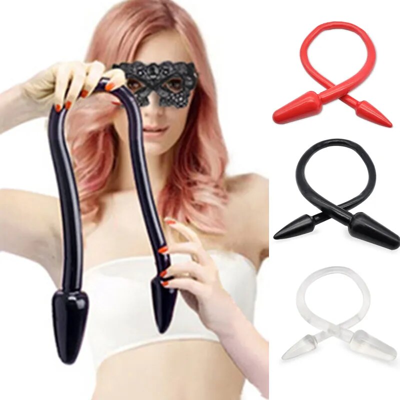 Deuce Double Penetration Dildo Solid TPE material Anal Plug Anal Sex T GXLOCK Store Deuce Double Penetration Dildo Solid TPE material Anal Plug Anal Sex T GXLOCK Store