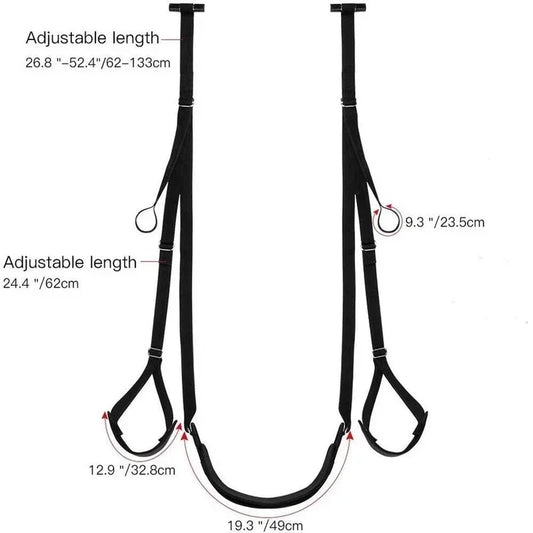 Door Swing Sex Swing SM Game Bondage Spreader Leg Open For Women Adult sex game products for Couple sex swing