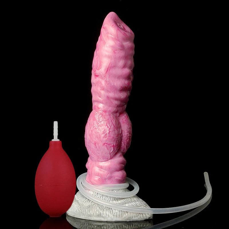 FAAK Wolf Dog Dildos And Dildos For Women Men Squirting Function Big Penis Soft Anal Toys Butt Plug Adult Sex Toys For Women