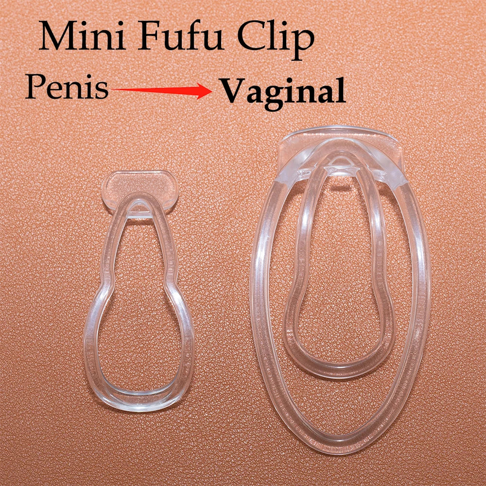 FUFU Clip Panty Chastity for Sissy 콕링Male Mimic Female Pussy Chastity –  GXLOCK Store