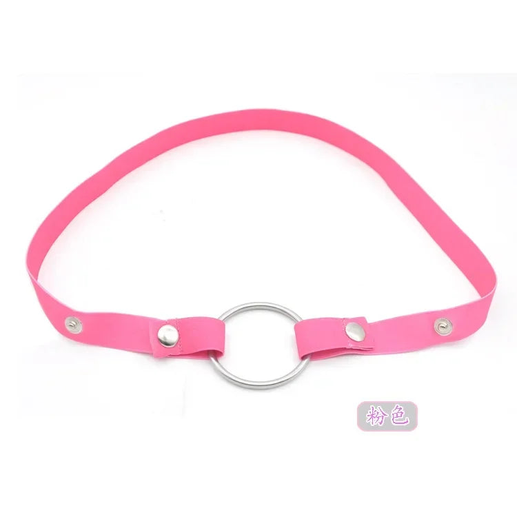 Hight Quality Sissy Male Chastity Cages Cobra Pink Cock Cage Chastity Inescapable With 4 Arc Penis Rings Sex Toy For Men Gay 18