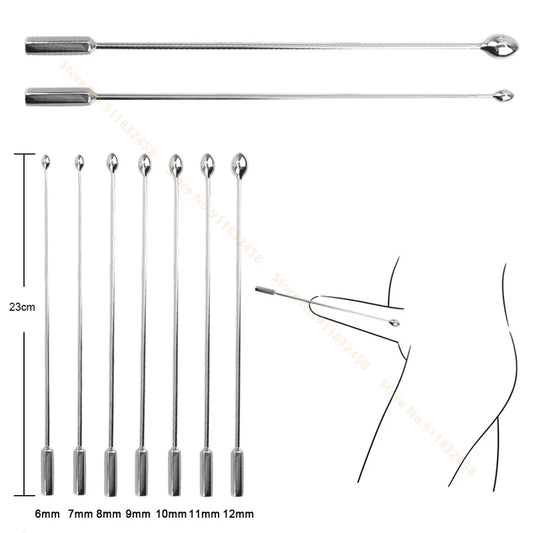 Horse Eye Stimulation Metal Urethral Catheter Adult Products Sex Toys for Men Male Urethral Dilator Penis Plug Sounding