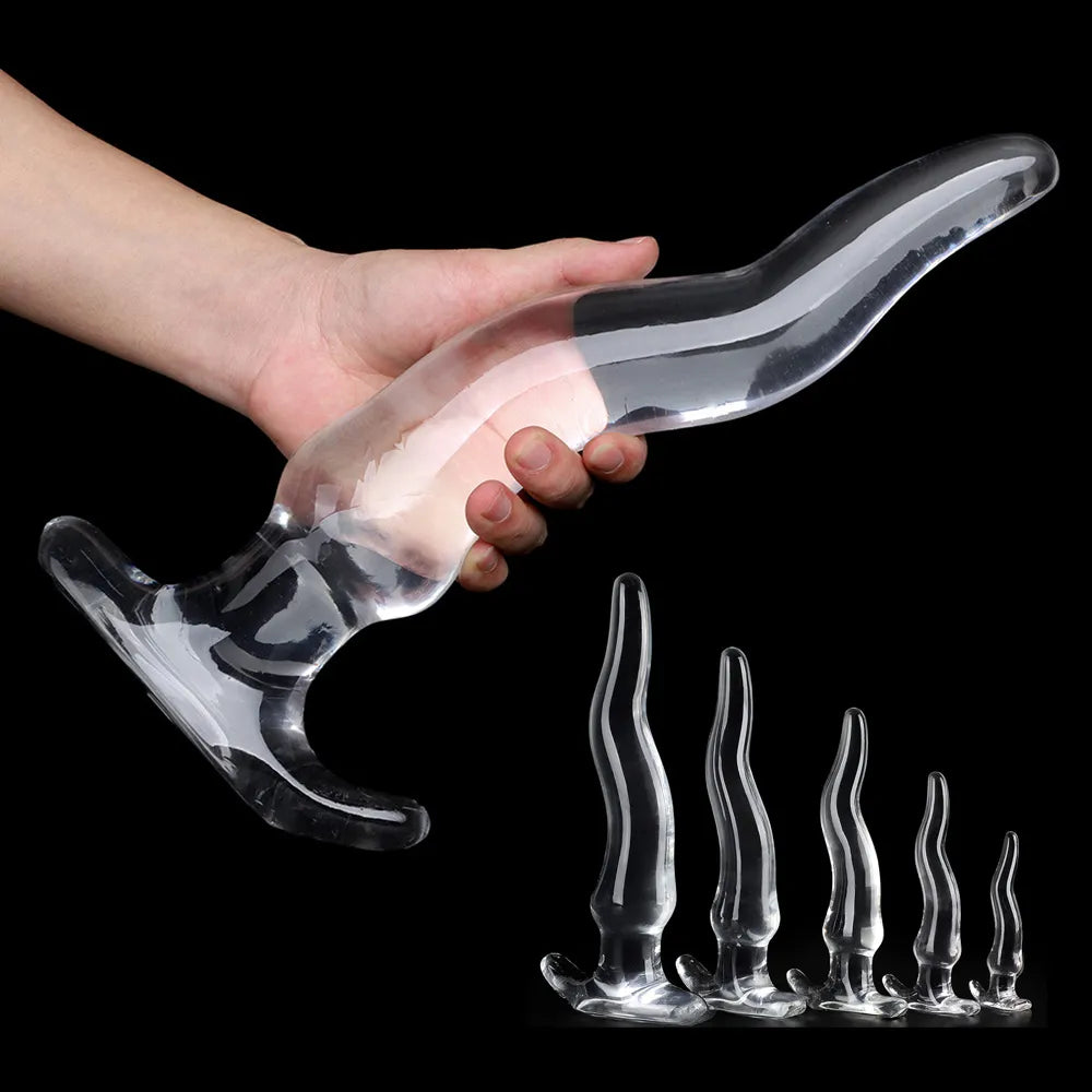 Huge Wearable Anal Plug Male/Female Prostate Massage Vaginal Anus Stim –  GXLOCK Store