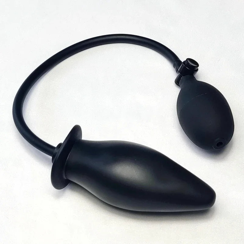 Inflatable Anal Plug Expander Butt Plug Dilator Penis Dildos G Spot Stimulator Prostate Massager Funny Adult Toys BDSM Sex Toys