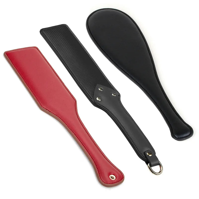 Leather Bdsm Spanking Paddles for Couple Sex Toy Slave Flogger Handle GXLOCK Store Leather Bdsm Spanking Paddles for Couple Sex Toy Slave Flogger Handle GXLOCK Store