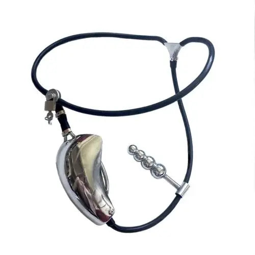 Male Chastity Belt Penis Bondage Chastity Device Cock Cage Anal Beads Anus Ring Cbt Urethral Chastity Cage Sex Toys for Men Gay