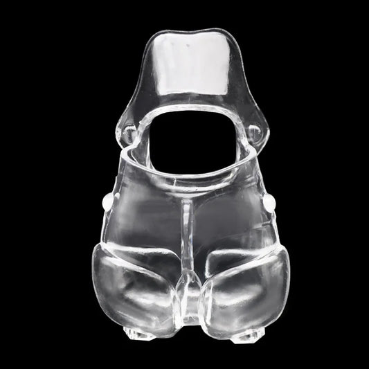 Male Electric Ball Stretcher Scrotum Pouch Time Delay E-stim Electro Shock Accessory Rubber Ring Chastity Cage Sex Tool for Man