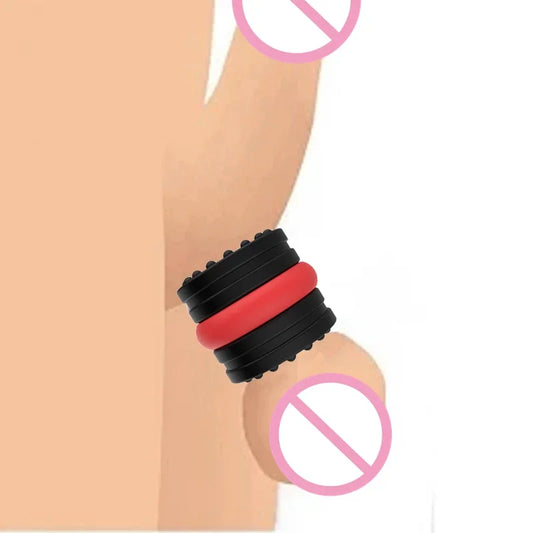Male Penis Lock Cock Ring Removable Erection Delay Time Ejaculation Penis Ring Enlargement Ball Stretcher Sex Toy Big Man