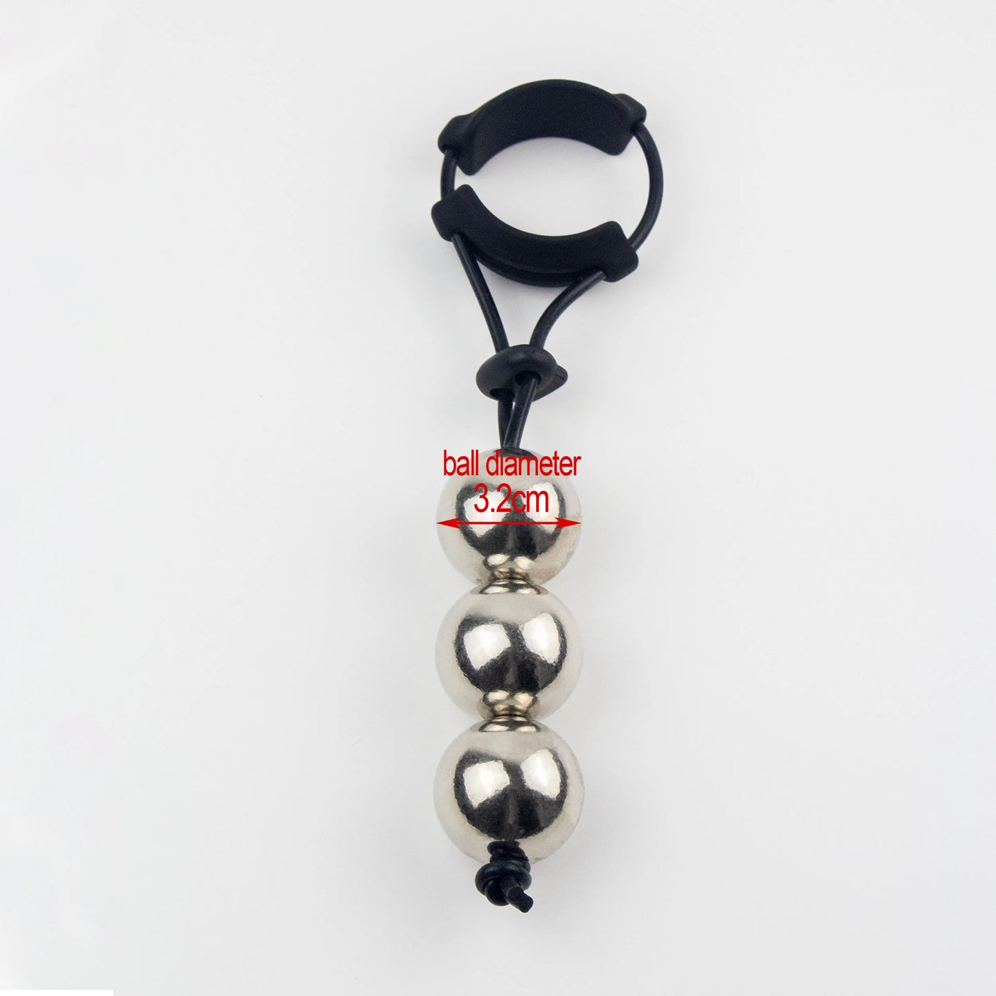 Male Penis Ring Exercise Device Weight Sex Masturbator Stimulate Enlargement Stretcher Ball Semen Lock Adult SexToys for Men 18+