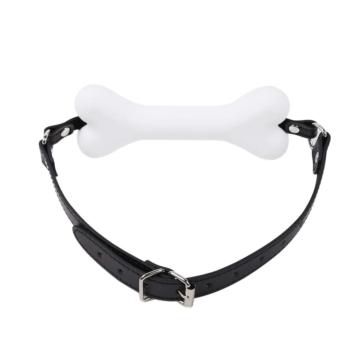 Manyjoy Adult Toys Sex Products Dog Bone Gag Leather Harness Open Mouth Gag Bdsm Sex Bondage Flirting Sex Toys for Women Fetish