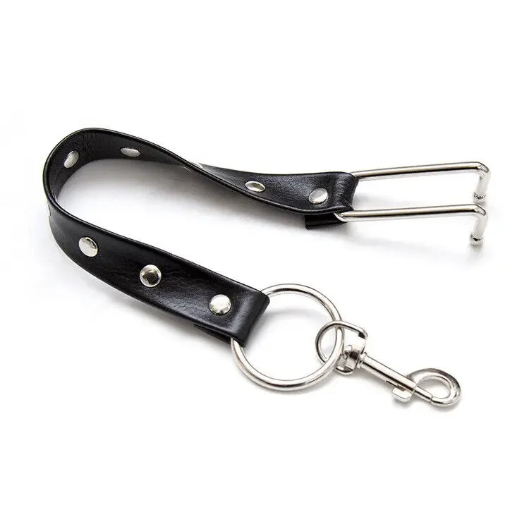 Manyjoy Open Mouth Gag Restraint Slave Metal Nose Hook Harness Game Oral Flail Bondage Roleplay Adult Fun Games Erotic Sex Toy