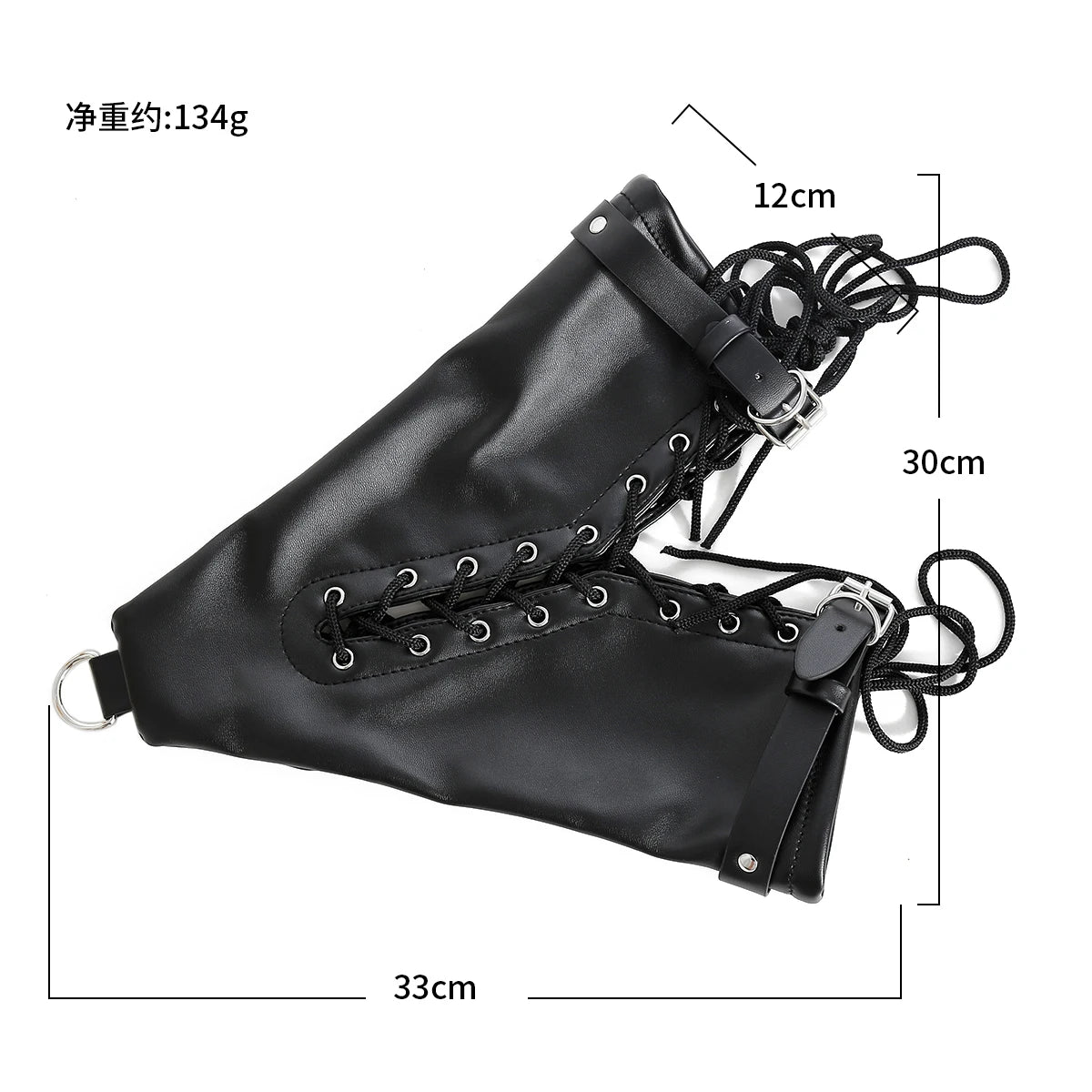 Manyjoy PU Leather Adjustable Binding Gloves with Straps Man Woman Restraint Sex Products BDSM Bondage Sex Toys for Couples