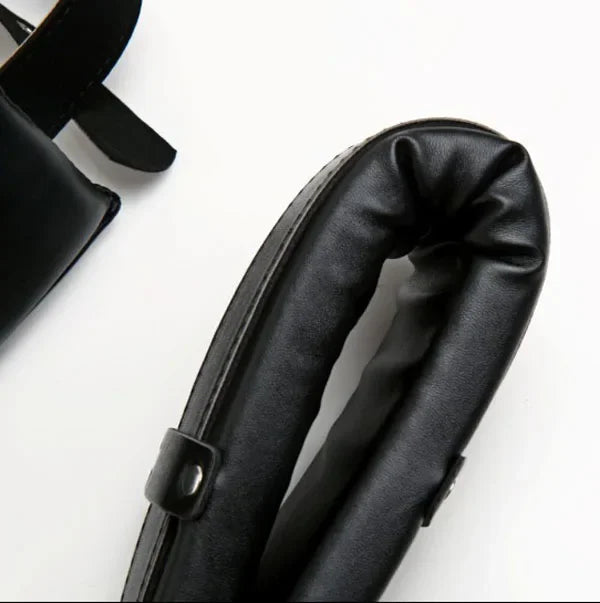 Manyjoy PU Leather Sponged BDSM Bondage Restraints Open Leg Spreader Adult Game Ropes Sex Swing for Women Toys Adults Couples