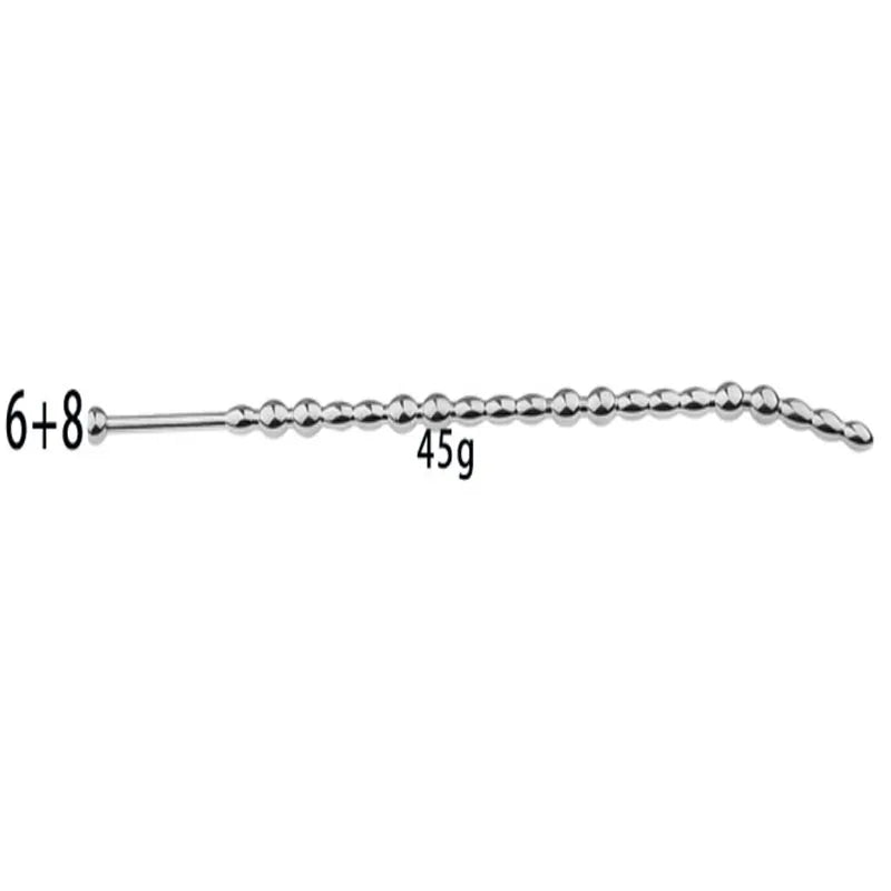 Manyjoy Stainless Steel Metal Urethral Dilator Penis Plug Horse Eye Stimulation Masturbation Rod Adult Game Sex Toy for Men Gay