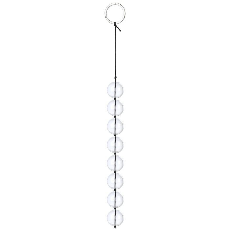 Mini Butt Plug Anal Beads Transparency Glass Anal Beads Chain Anal Sex Toys Sexy Novelties Vagina Plug For Women Adult Sex Game
