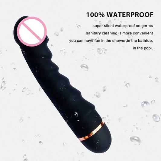 New Strong 20 Modes Female Realistic Penis Vibrator G-spot Clitoral Stimulator Vaginal Clitoral Masturbator Adult Sex Products