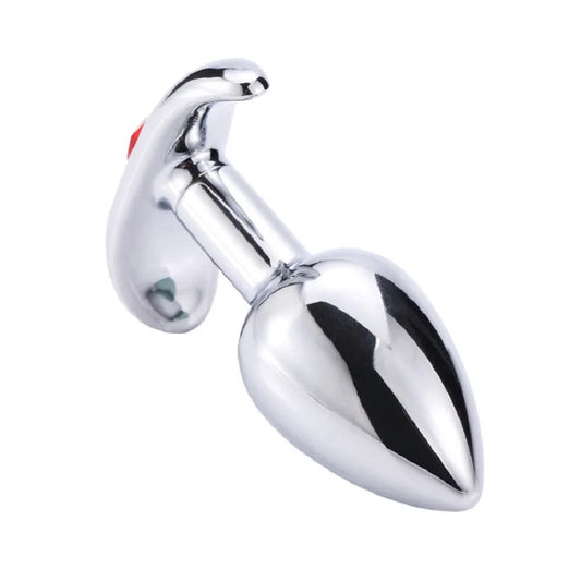 New hot design 6 jewelry color choose 1piece small size metal anal beads butt plug dildo SM insert sex toy for men women couple