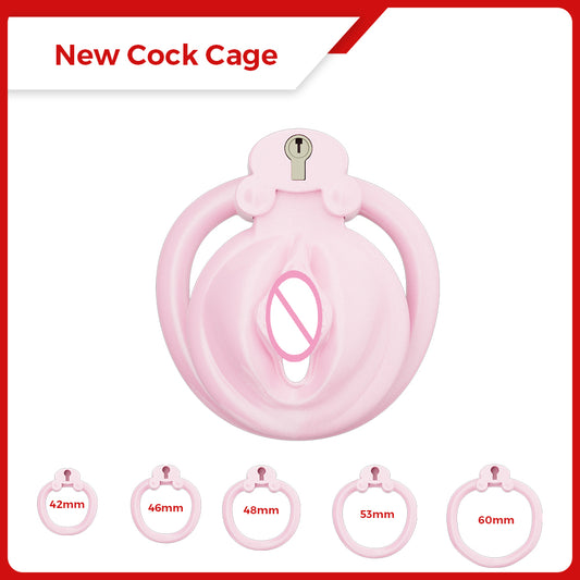 TIGHTER Anti-escape Pussy Chastity Cage