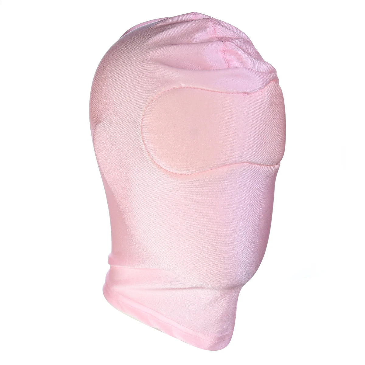 Pink Fetish Harness Head Hood BDSM Slave Game Open Eyes Mouth Face Mask Erotic Sex Toys Role Play for Couples Master Gay Adult