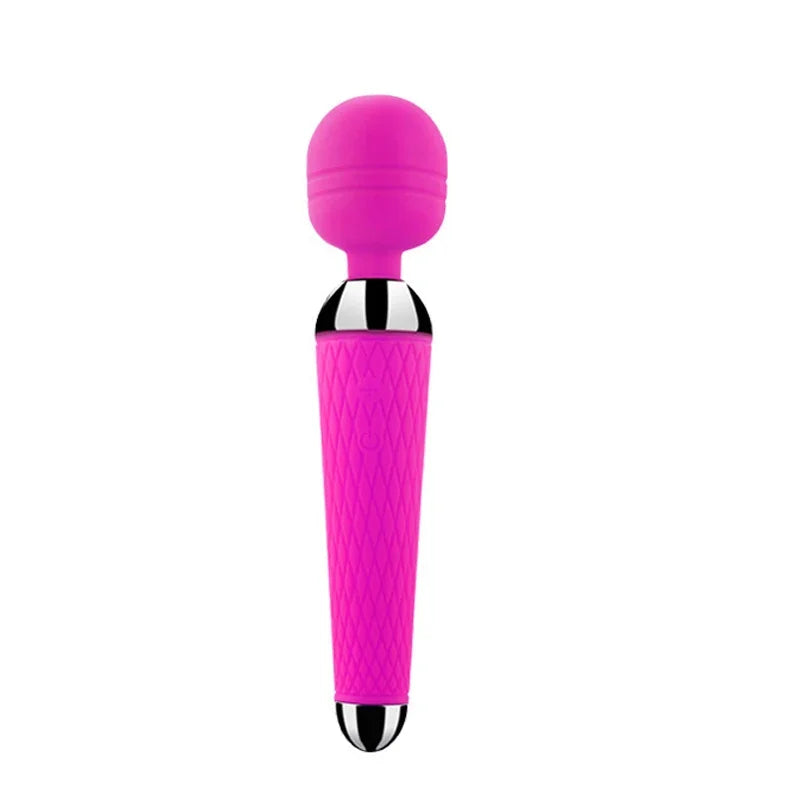 Powerful Clitoris Vibrators USB Recharge Magic Wand AV Vibrator Massager Sexual Wellness Erotic Sex Toys for Women Adult Product
