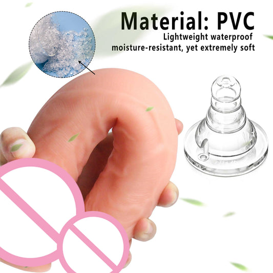 Realistic Spray Water Penis with Suction Cup For Women Artificial Penis Vibrator Vagina Massager Masturbation Lesbain Sex Toy