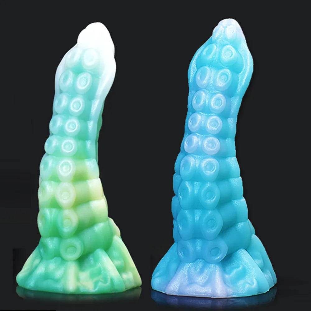 Soft Silicone Small Octopus Tentacle Dildo Animal Dildo Monster Dildo –  GXLOCK Store