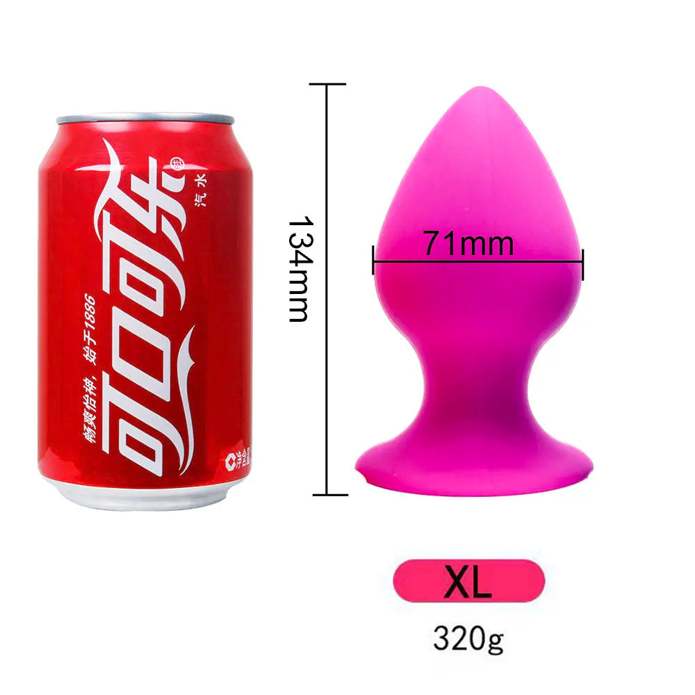 Solid Butt Plug Anal Dilator Sex Toys for Woman Men Prostate Massager Stimulator Anal Dildo Suction Cup Buttplug Sex Shop
