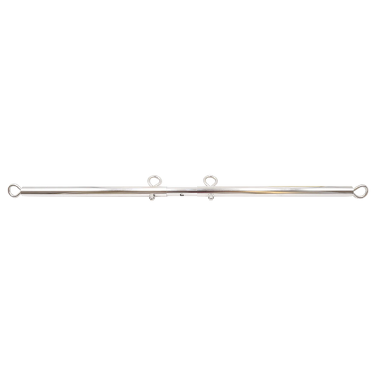 Stainless Steel BDSM Spreader Bar with PU Leather Padded Handcuffs Ankle Cuffs Slave Bondage Adult Games Sex Toys for Couple