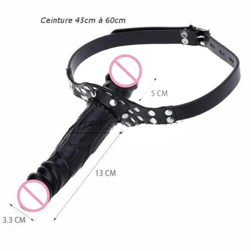 Stainless Steel Spreader Bar Kit BDSM Open Dildo Bondage Mouth Gag Slave Handcuffs Restraint Sex Toys Adult Erotic Products