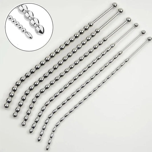 Stainless Steel Urethral Plug Stick Sex Toy for Man Horse Eye Dilator Stimulation Gay Urethral Penis Plug Catheters & Sounds