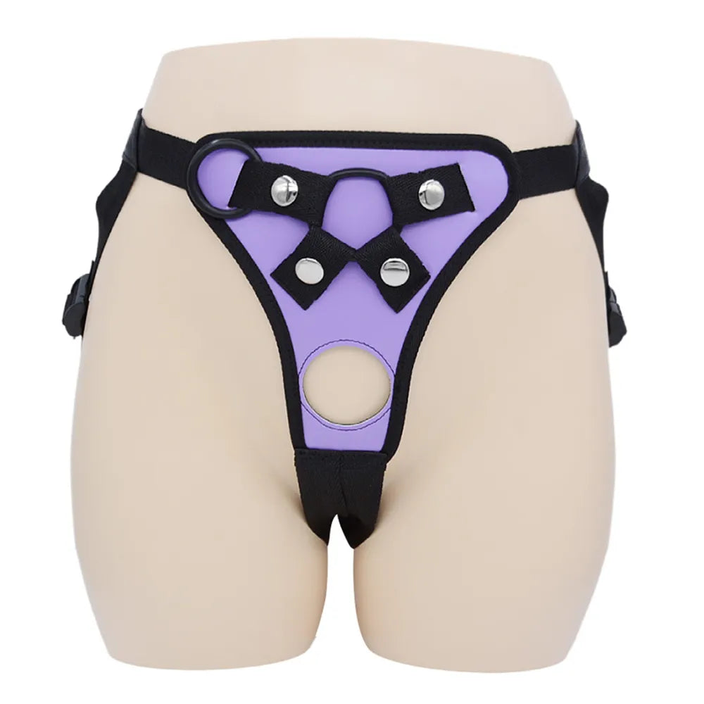 Strap on Pants for Men/Women Strap On Harness Strapon Realistic Dildo Toys with Rings for Lesbian Adult Dildos Sex Toys