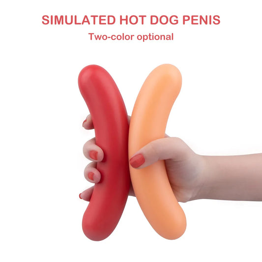 Super Soft Sausage Type Cute Mini Anal Plug Vagina Dildo Masturbator Prostate Massage Women's Sex Toy for Women Adult Products