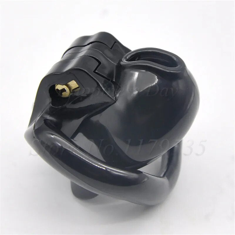 HT V3 Male Resin Chastity Device 4 Size Penis Ring