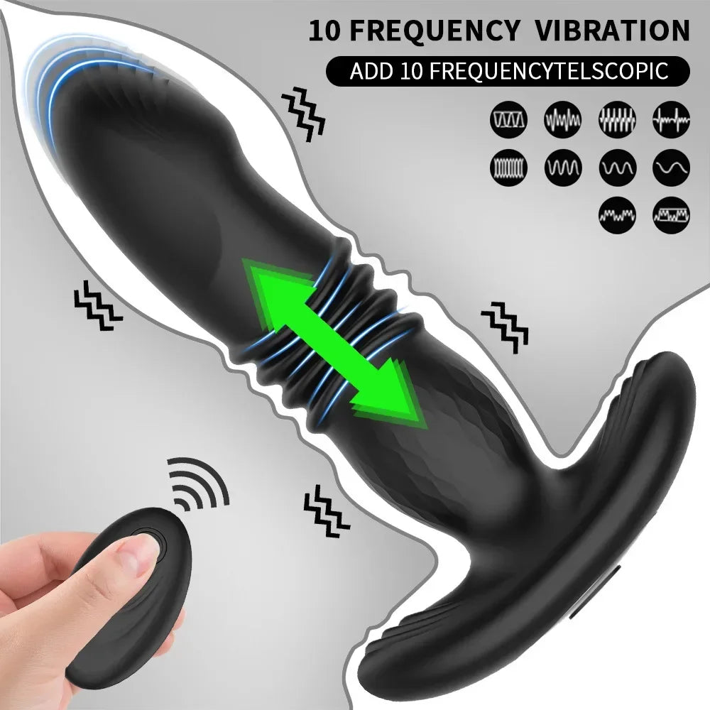 Wearable G Spot Dildo Vibrators Remote for Women Panty Clit Invisible Anal plug Dildos Vibrating Egg Sex Toys Adult Sex Machine