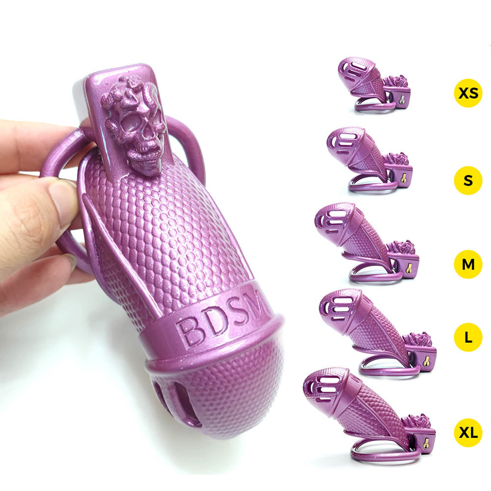 Snake Purple Sissy Chastity Cage – GXLOCK Store