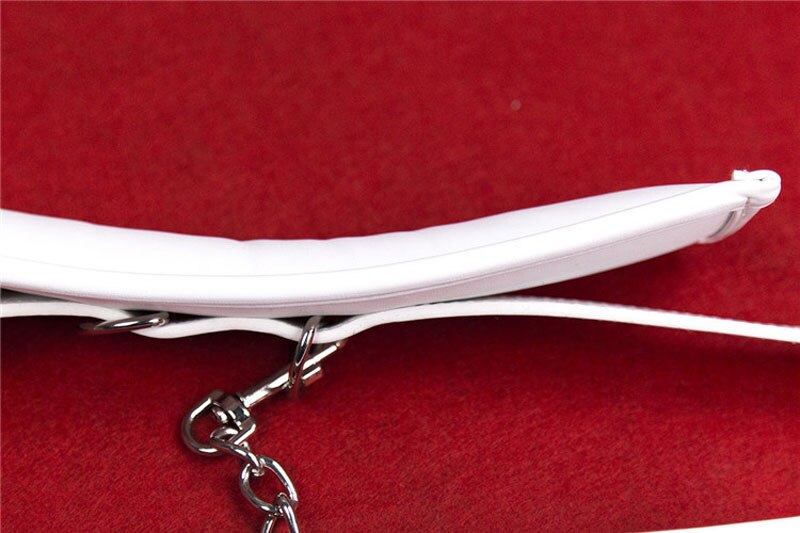 BDSM White Slave Hand Ankle Cuffs