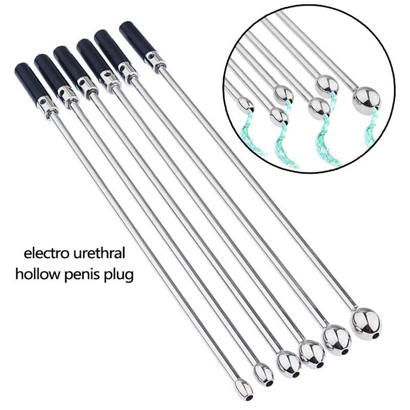 Electric Shock Hollow Metal Penis Plug – GXLOCK Store