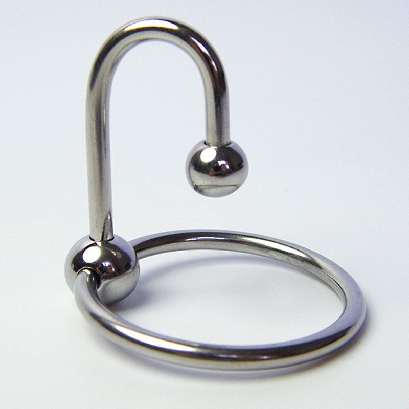 Beads Metal Penis Plug Cock Ring