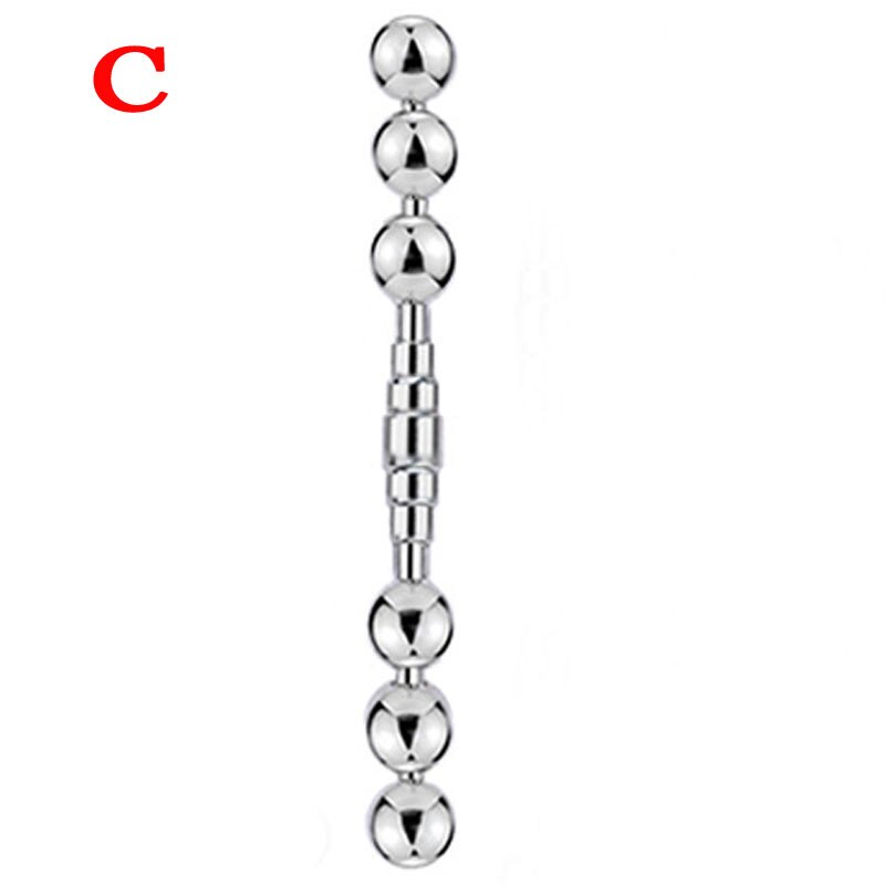 Stainless Steel Insert Beads Penis Plug