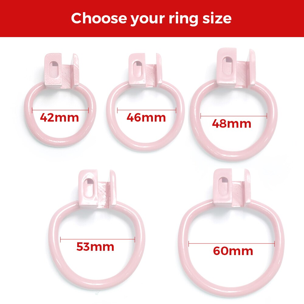 Pink Pig Small Male Chastity Cage