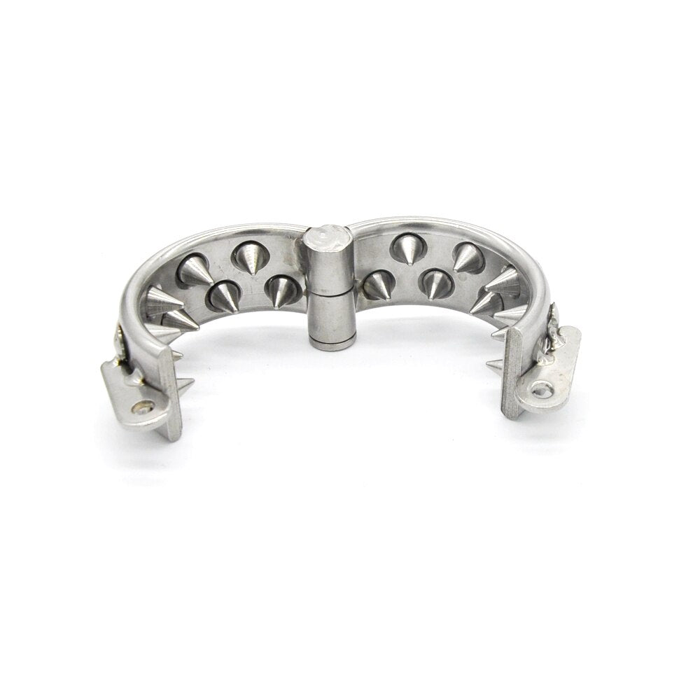 6mm Long Spiked Teeth CBT Scrotum Stretcher