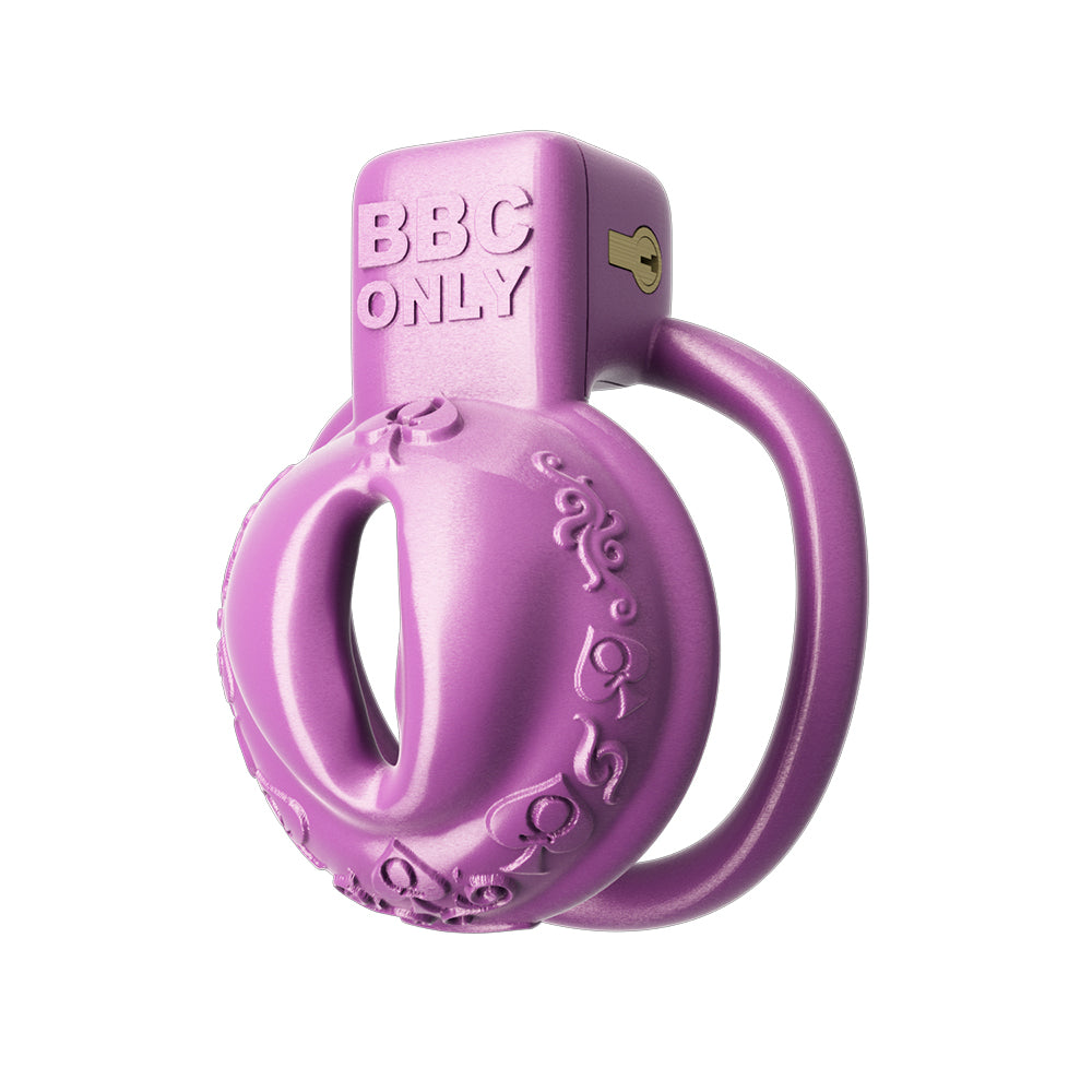 BBC ONLY Purple Pussy Vagina Chastity Cage